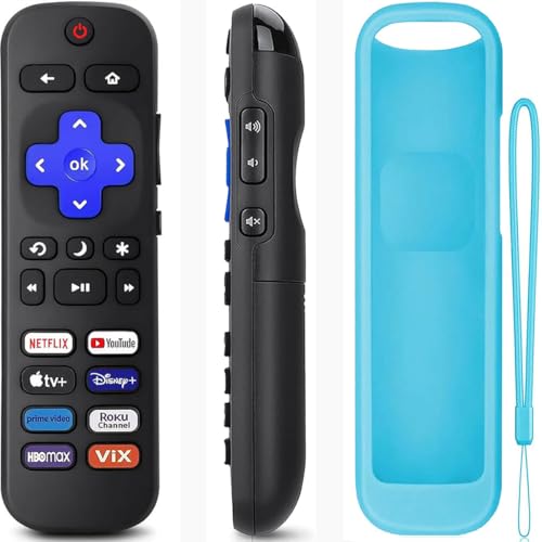 Opiniones y reviews de westinghouse tv para comprar hoy. 49 UORLEN Control Remoto para Roku TV, Compatible con TCL, Hisense, Sansui, Sharp, Sanyo, Aiwa, Atvio, Polaroid, JVC, RCA, Insignia, Westinghouse y Otros Smart TV con Roku Integrado