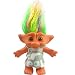 Yintlilocn Lucky Troll Dolls,Vintage Troll Dolls Chromatic Adorable for Collections, School Project, Arts and Crafts, Party Favors - 7.5" Tall Green(Include The Length of Hair)