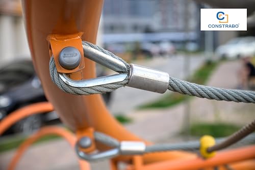 Constrabo | 20x Aluminium Pressklemme 6mm | Ovale Alu Pressklemmen nach DIN EN 13411-3 (DIN 3093) | Presshülsen, Alu Klemme Stahlseil, Draht Seilverbinder, Drahtseilklemme, Quetschhülsen Drahtseil