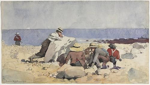 Toile Winslow Homer une cuisson de palourdes pour créer une ambiance maritime dans votre salon