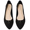 Ataiwee Women’s Wide Flat Shoes – Pointed Ladies T-Strap Adjustable Summer Shoes.