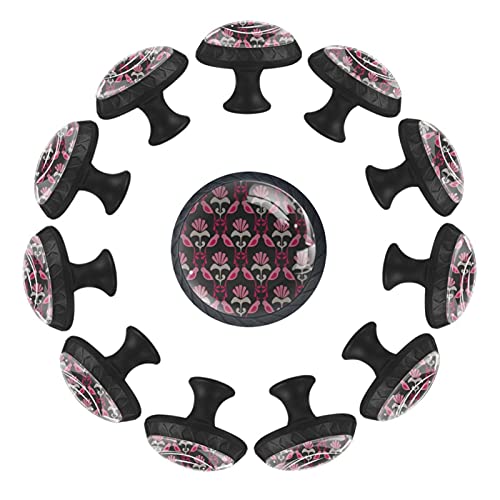 Boutons de meuble 35 mm oiseau du paradis pour rénover une commode usée - 2