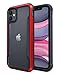 Defense Shield Series, iPhone 11 Case - Military Grade Drop Tested, Anodized Aluminum, TPU, and Polycarbonate Protective Case for Apple iPhone 11, (Red)