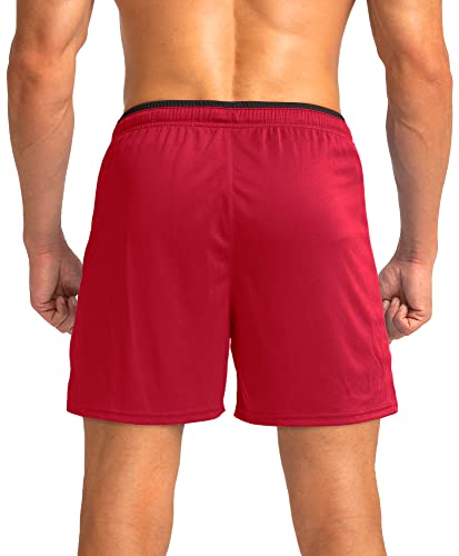 Image of G Gradual Men's Gym Workout Shorts Zipper Pockets 5 inch / 7 inch Quick Dry Breathable Runing Athletic Short for Men