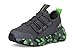 Skechers Kids Boys Skechers Elite Sport Sneaker, Charcoal/Multi, 11 Little Kid