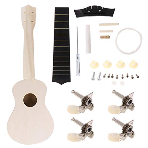 S-TROUBLE Ukulélé DIY Faites Votre Propre Ukulele Hawaii Ukulele Kit - Les Beatles, Paul McCartney, John Lennon, RIngo Starr, George Harrison S-TROUBLE Ukulélé DIY Faites Votre Propre Ukulele Hawaii Ukulele Kit