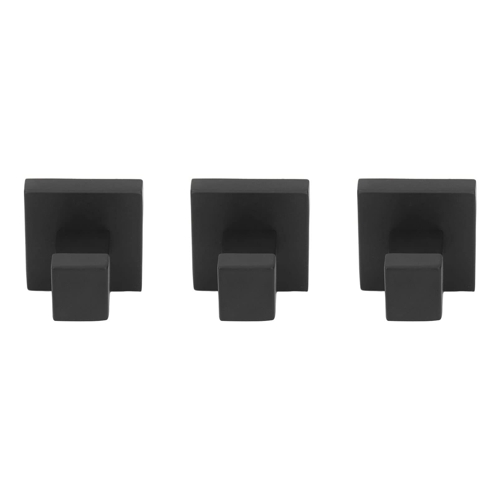 ViaGasaFamido Ganchos de Pared de Acero Inoxidable, 3 Piezas, para Abrigos y Toallas, Resistente al Óxido, Incluye Accesorios de Montaje