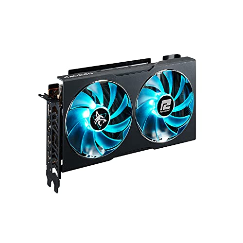 Image of PowerColor Hellhound AMD Radeon RX 6600 XT Gaming Graphics Card with 8GB GDDR6 Memory, Powered by AMD RDNA 2, HDMI 2.1