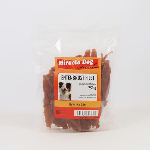 Miracle Dog Entenbrust Filet 9 x 250g