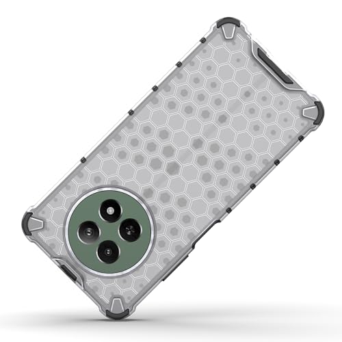 Image of Hard PC Back Case Cover for Realme 13 5G Anti Slip Ultra Thin Shockproof Reinforced Corners (Polycarbonate|Clear)