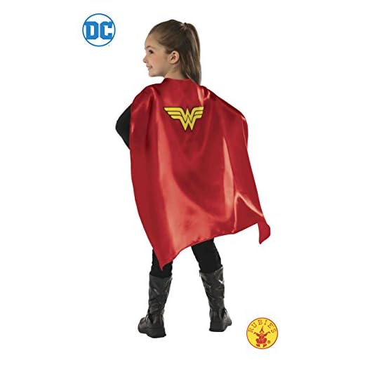 DC Comics - Capa de Wonder Woman para niña, accesorio de disfraz infantil (Rubies 34969)