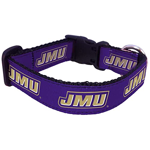 College Hundehalsband (Größe M, James Madison)