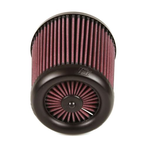 Image of K&N High-Flow Original Lifetime Universal X-Stream Clamp-On Air Filter: High Performance, Premium: Flange Diameter: 3 In, Filter Height: 6.5 In, Flange Length: 1.75 In, Shape: Round Tapered, RX-4730XD