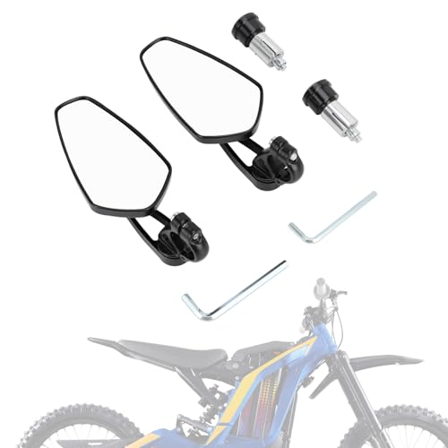 Rétroviseurs Surron guidon 22mm anti-vibrations grand angle