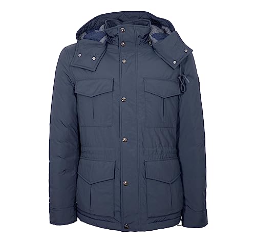 Tipo di prodotto: CAPPOTTO WOOLRICH Giubbotto Uomo Aleutian Field Jaket CFWOOU0855mrut3077 Melton Blue Taglia L