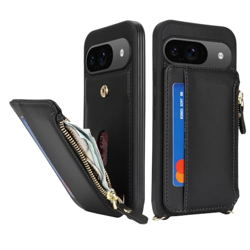 Housse Pixel 9 Pro avec poche zippée et lanière pour une sécurité maximale - 3