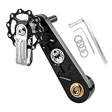 ✅【Was du bekommst】 - Kommen Sie mit 1 Stück Fahrradspanner mit einer Geschwindigkeit, 2 Stück verschiedenen Schraubenschlüssel für die Installation. Darüber hinaus wird es mit 2 PCS-Kabelhülsen für Kabelgehäuseschutz geliefert.