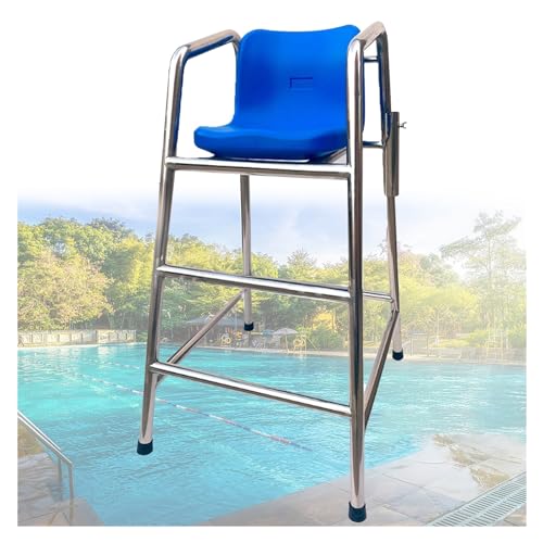 Chaise de sauvetage en acier inoxydable amovible pour piscines de 120 à 180 cm