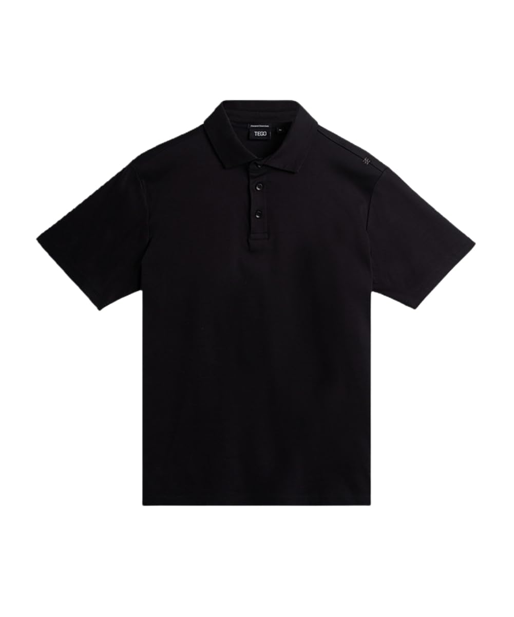 Elevated Essentials Polo T-Shirt | Men’s Premium Cotton Polo | Mercerised Long-Staple Cotton | Smart Casual Polo for Work, Travel & Everyday Wear-image-41