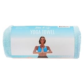 Tone It Up Yoga Towel for Women – Soft, No Slip Yoga Towels, Sweat Absorbent – The Perfect Yoga Accessory for Your Yoga Mat – Works Well for Hot Yoga, Pilates – Exercise Equipment for Home