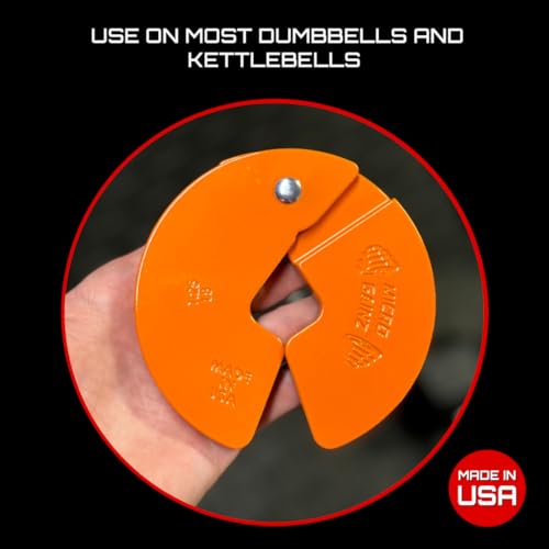 Image of Micro Gainz 1.25LB Dumbbell Fractional Weight Plates, 2-Piece