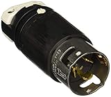 Hubbell CS8365C Locking Plug, 50 amp, 3 Phase 250V, 3 Pole 4 Wire