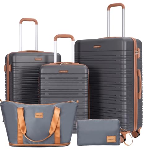 Image of 5-Piece Hardcase Luggage Sets 20 inch24 inch28 inch