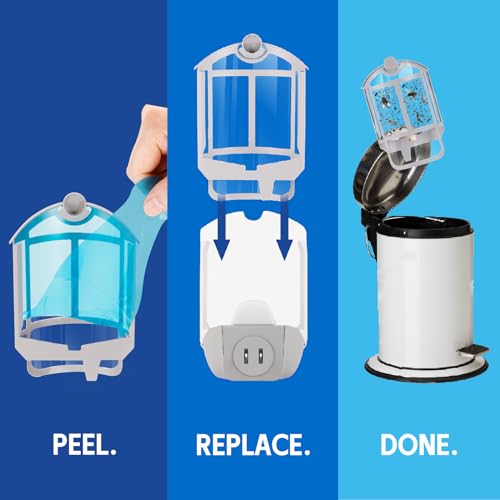 image for ZVVN 8 Pack Refill Cartridge Kit Compatible with ZEVO Plug-in Light M3