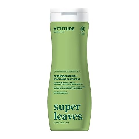 ATTITUDE Hair Shampoo, Plant-Based, Vegan, 16 Fl Oz Cover