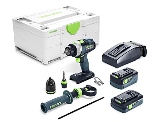 FESTOOL - 577651 - Festool Akku-Schlagbohrschrauber TPC 18/4 5,0/4,0 I-Plus QUADRIVE
