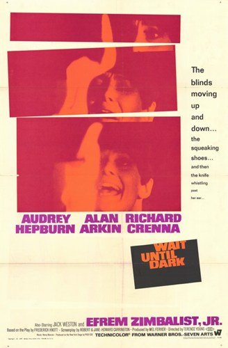 ArtFuzz Wait Until Dark Movie Poster 11 X 17 inch
