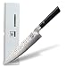 Produktbild zayiko Kuro Damastmesser Chefmesser 20 cm Klinge I aus 67 Lagen I Damast Küchenmesser und Profi Kochmesser aus echtem Damaststahl mit Hammerschlag und Pakkaholz Griff