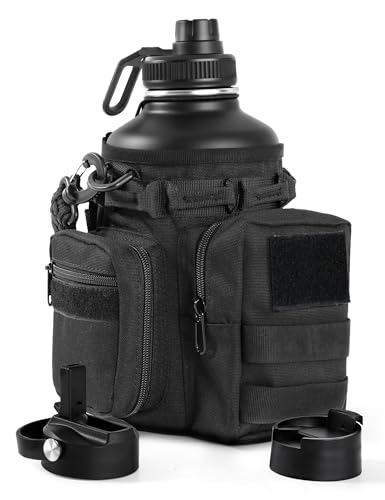 banloga Tactical Half Gallon Water Bottle with...
