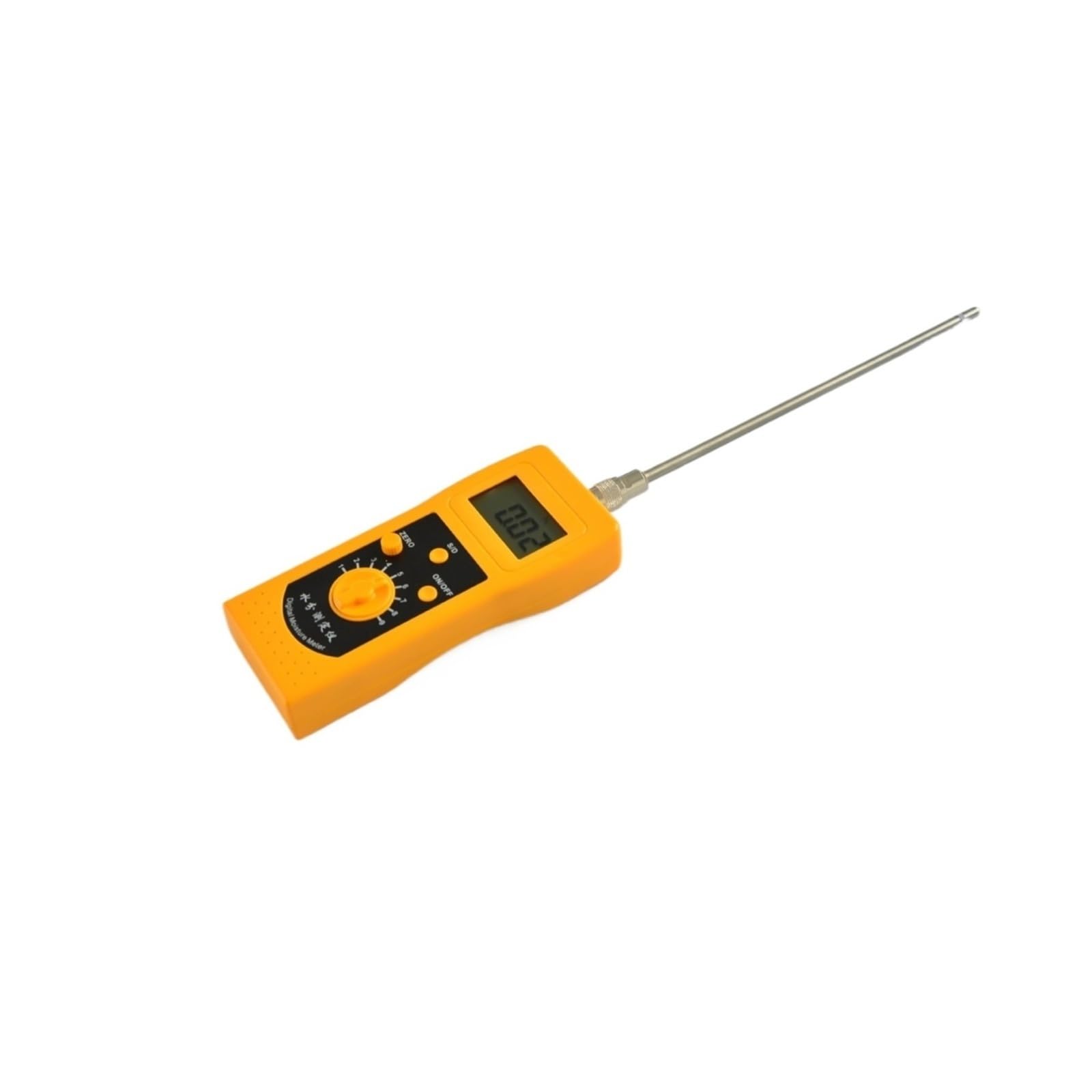 Feuchtigkeitsmesser, Tragbares Bodenfeuchtigkeitsmessgerät, Schnelltester for den Feuchtigkeitsgehalt, Handhygrometer, Messbereich 0-80, Genauigkeit 0,5