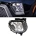 Goudergo Fits Fits 2020-2021 Kia Soul Left Headlight Replacement Assembly,Halogen Projector Replacement Lamp,Driver Side Vehicle Light,DOT & SAE Compliant,OEM:92101K0040 (Left)