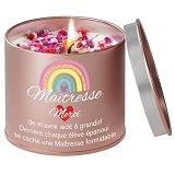 TheGiffter Cadeau Maitresse D'école, 9oz Bougie Parfumée à la...