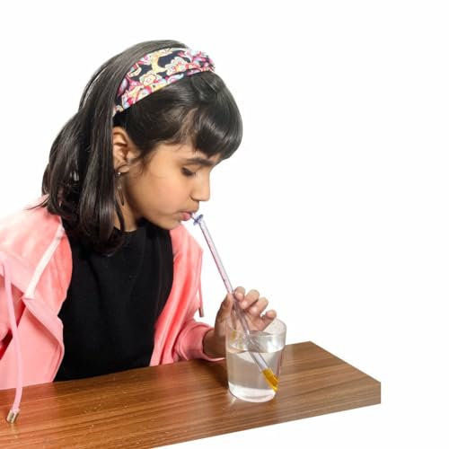 SpeechGears Sterilizable Blowing Sucking Tube Straws for Children...