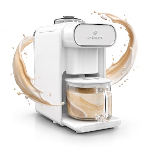 ChefWave Milkmade Plant-Based Milk Maker, 6-in-1 Nut Milk Ma...