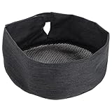 SAFIGLE Breathable Mesh Top Unisex Chef Beanie Cotton Cooking Cap for Chefs and Food Service Comfortable Skull Hat for Hotel Kitchen Bakery Catering Industry Use Grey