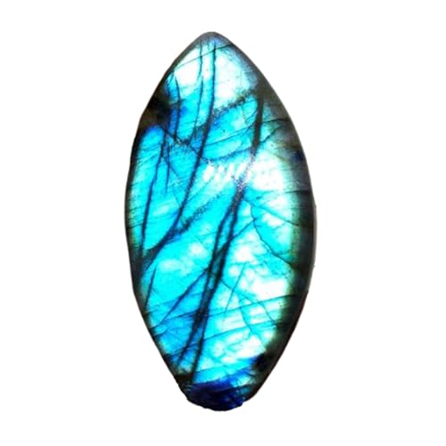 Labradorite 49x25x7mm gemme naturelle pour fabriquer votre bague ou collier DIY