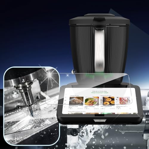 Yenwen Schutzfolie für Vorwerk Thermomix TM7 für Panzerglas, 2 Stück Displayschutz, 9H Härte Schutzglas Folie HD Klar Panzer Schutz Glas
