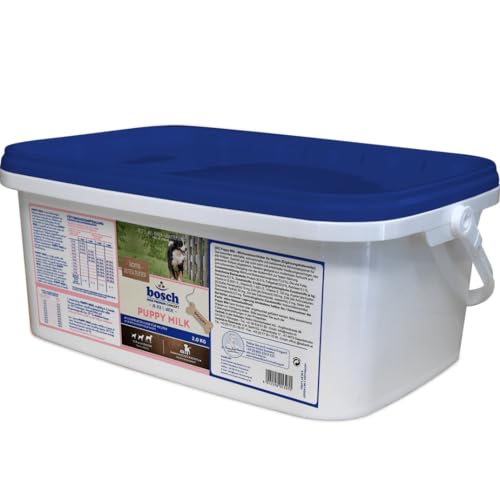 bosch HPC Puppy Milk | Milchersatzpulver zur mutterlosen Aufzucht von Welpen | zum schonenden Übergang von Muttermilch zur festen Nahrung | 2 kg Nachfüllbeutel