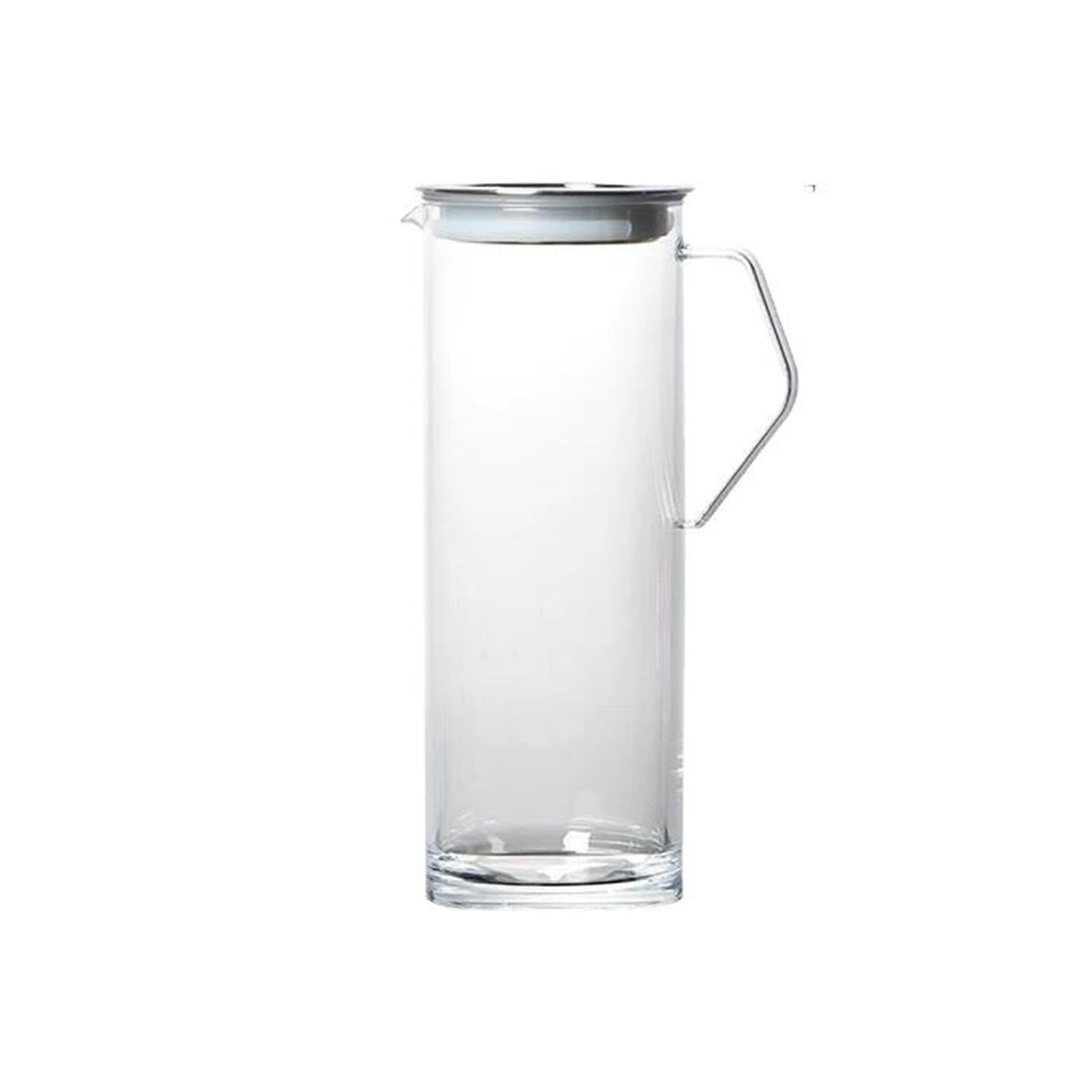 Jarra de Agua Jarra de agua acrílica cilíndrica Jarra de Té Helado