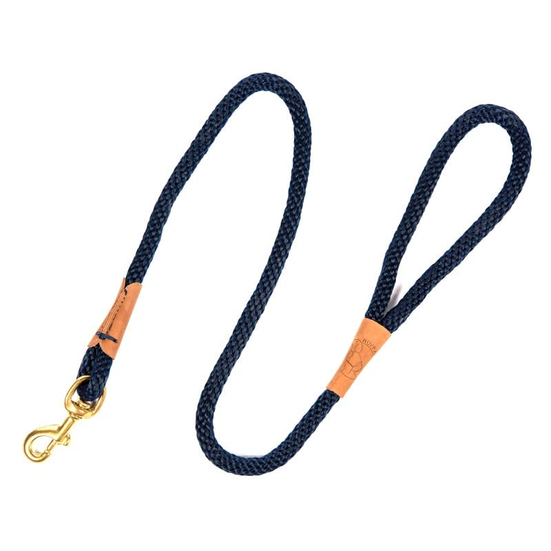 Ruff And Tumble Hundeleine Aus Seil – Weich Gewebt, Mit Messingclip, 110 Cm