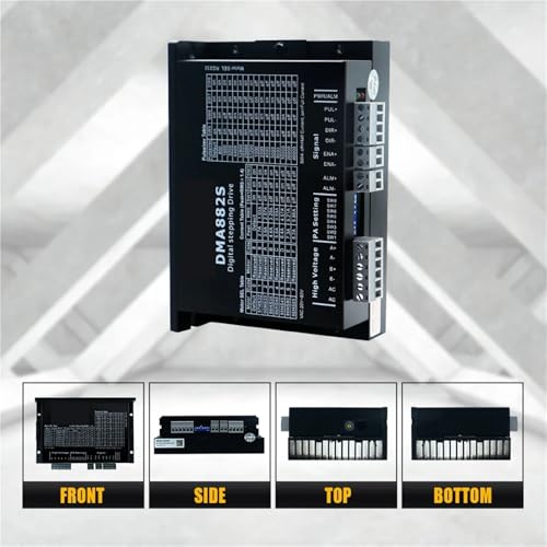 Moteur pas à pas DMA882S commande numérique 80V AC pilote pour graveur CNC