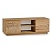 Produktbild Aileenstore TV-Lowboard Eyecatcher - Fernseher-Tisch in Holz-Optik - HiFi-Kommode mit 2 Türen & 2 Fächern - Wohnzimmer-Möbel, Farbe:Fichte