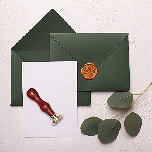 Sealing Wax Sticks 12P with Glue Gun, Luxiv 5.4" Sealing Wax Sticks 10MM Fire Manuscript Glue Gun Wax Seal Stamp for Wedding Invitations, Envelopes Seal, Package Decoration Seal Wax Stick (Champagne)