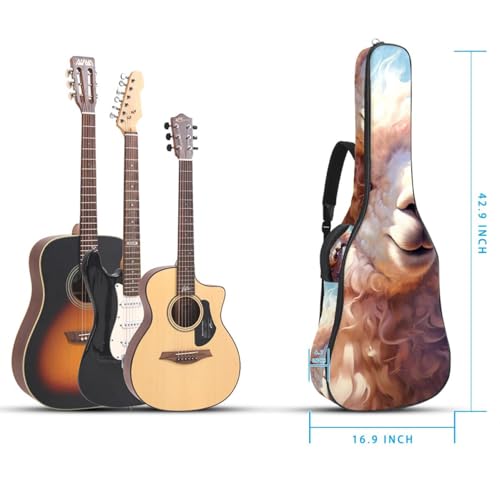 Sac pour guitare grand format 42.9 in protégeant de la pluie et des chocs - 5