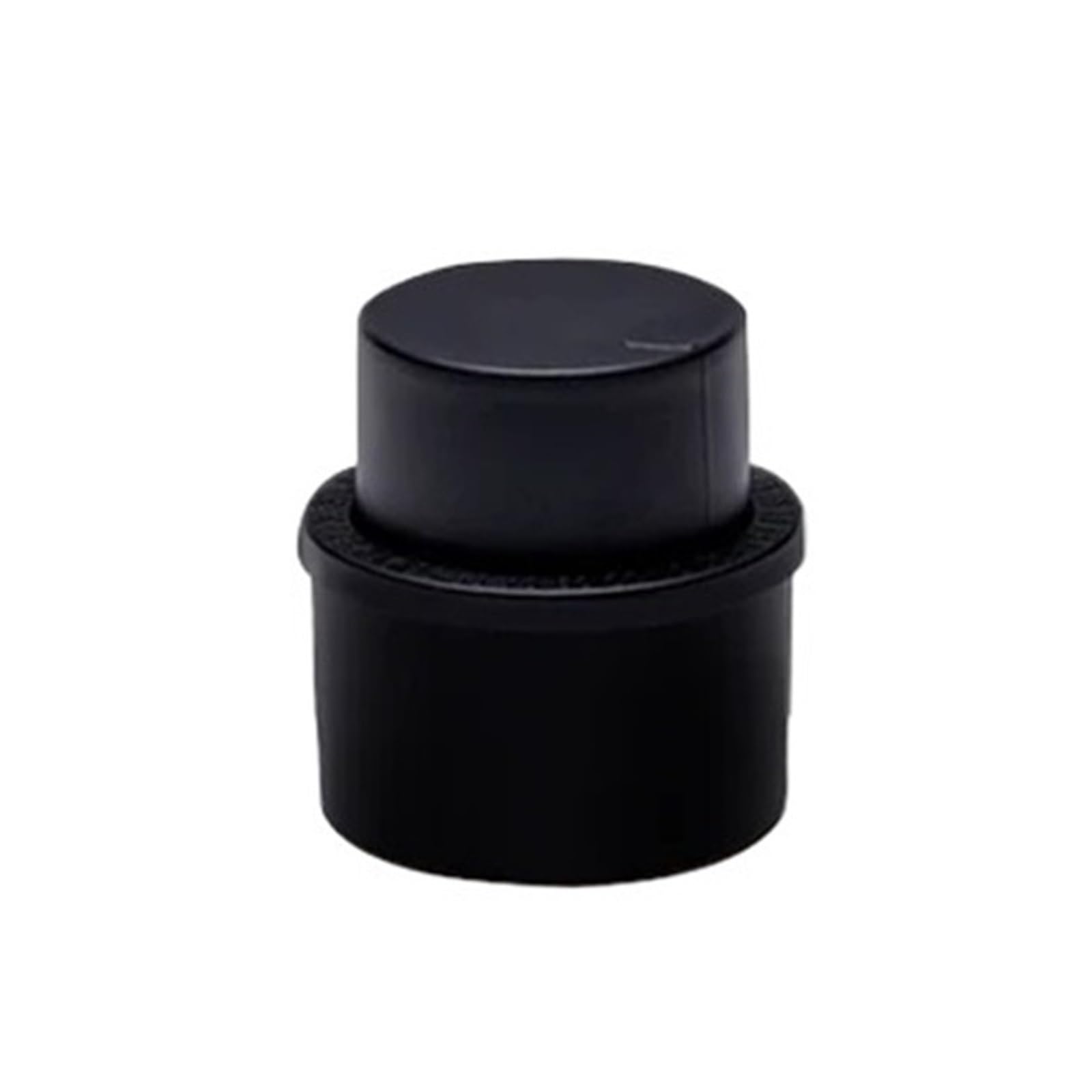 Bouchons de vin gonflables et hermétiques, 8 pièces, bouchons scellage réutilisables for Soda, boissons gazeuses, Champagne, conservation la fraîcheur(Black)