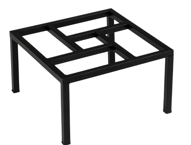Greenwood Heavy Duty Metal Plant Stand | Dual Coated Rust Resistant Pot Stand for Indoor & Outdoor | Strong Iron Planter Stand for Big & Small Pots | 100 KG Load Capacity | Set of 1 (Black 1PC)-image-7
